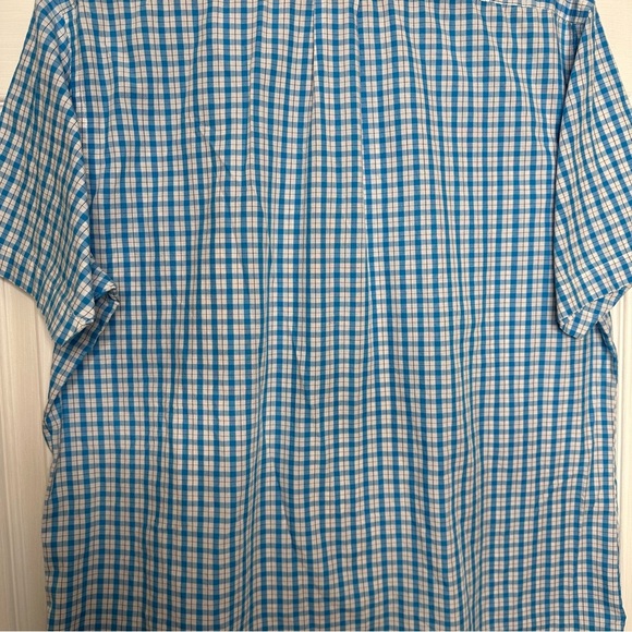 Van Heusen Originals Shirt Button-Down Blue & White Size Large - Picture 14 of 16